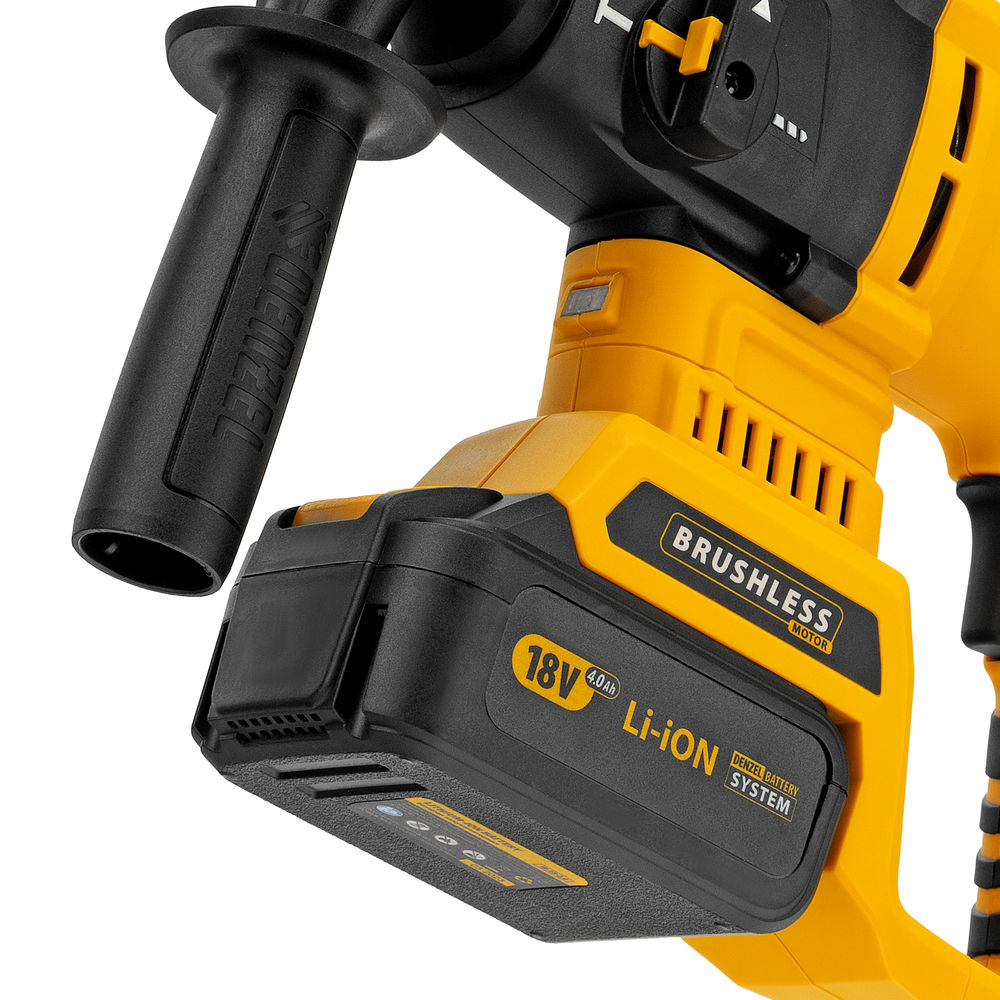 Перфоратор аккумуляторный BLRH-IB-26 Li-Ion, 18 В Denzel (26701)