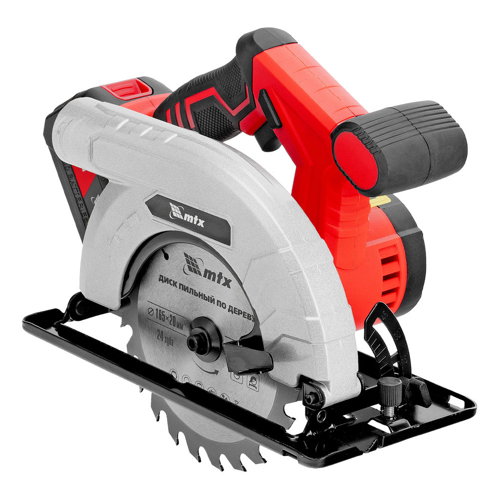 Пила циркулярная аккумуляторная CCSU-20-165, 165 мм, Li-Ion, 20 В// MTX (27480)