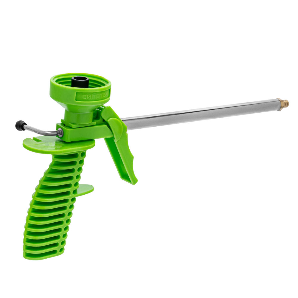 Пистолет для монтажной пены, пластмассовый корпус Сибртех (88672)