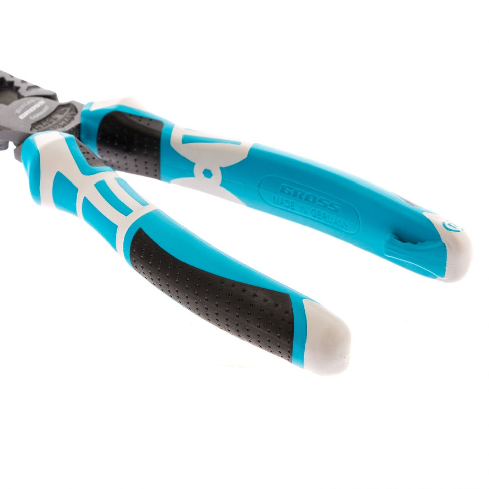 Плоскогубцы комбинированные 205 мм, трехкомпонентные рукоятки Gross (16975)