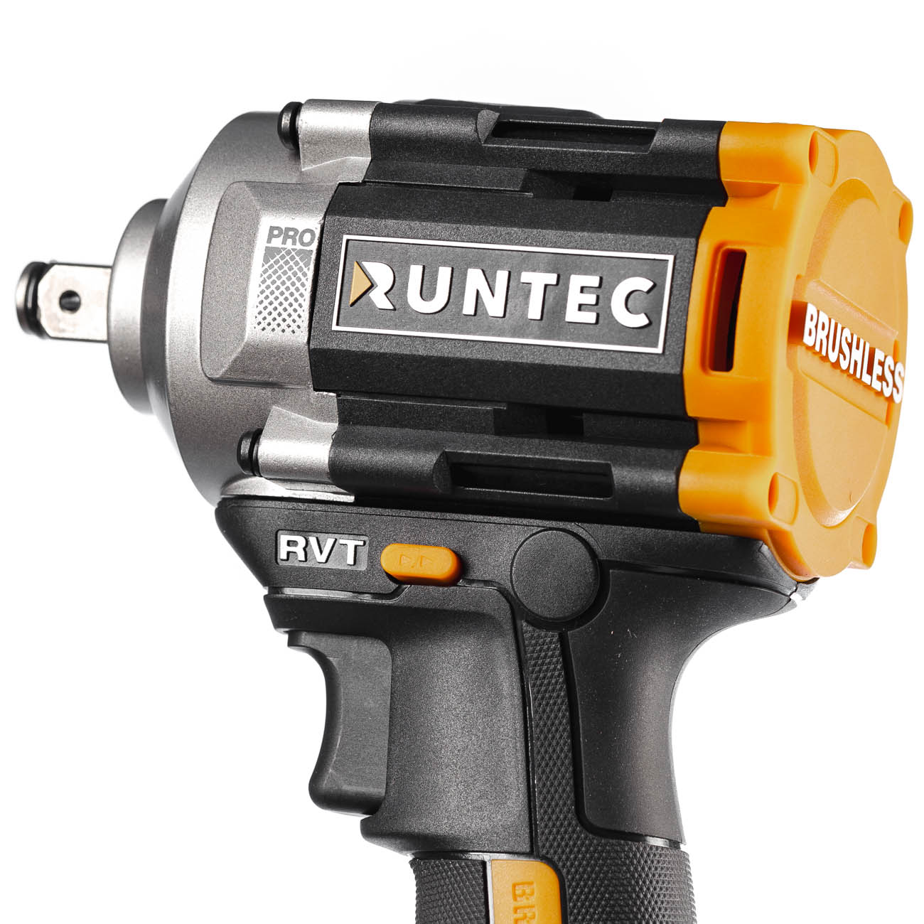 Гайковерт ударный аккумуляторный PRO 1/2, 20В, 2*4Ач, 650Нм RUNTEC RT-IW650