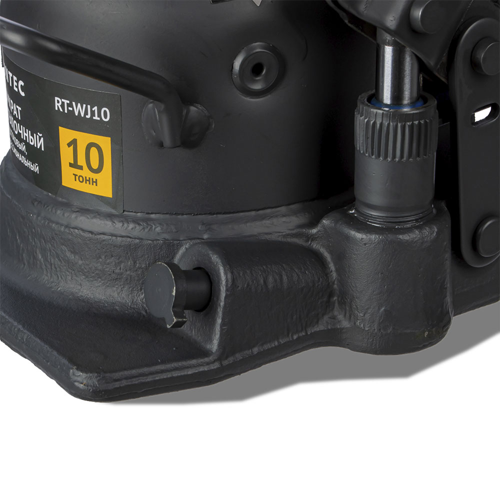 Домкрат бутылочный двухштоковый профессиональный 10 т, 125-225 мм RUNTEC RT-WJ10