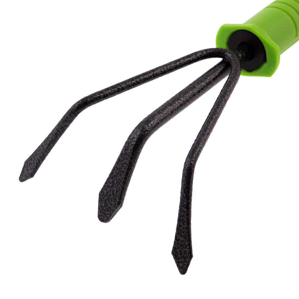 Рыхлитель 3 - зубый, 100 х 225 мм, стальной, пластиковая рукоятка, Standard, Palisad (62385)