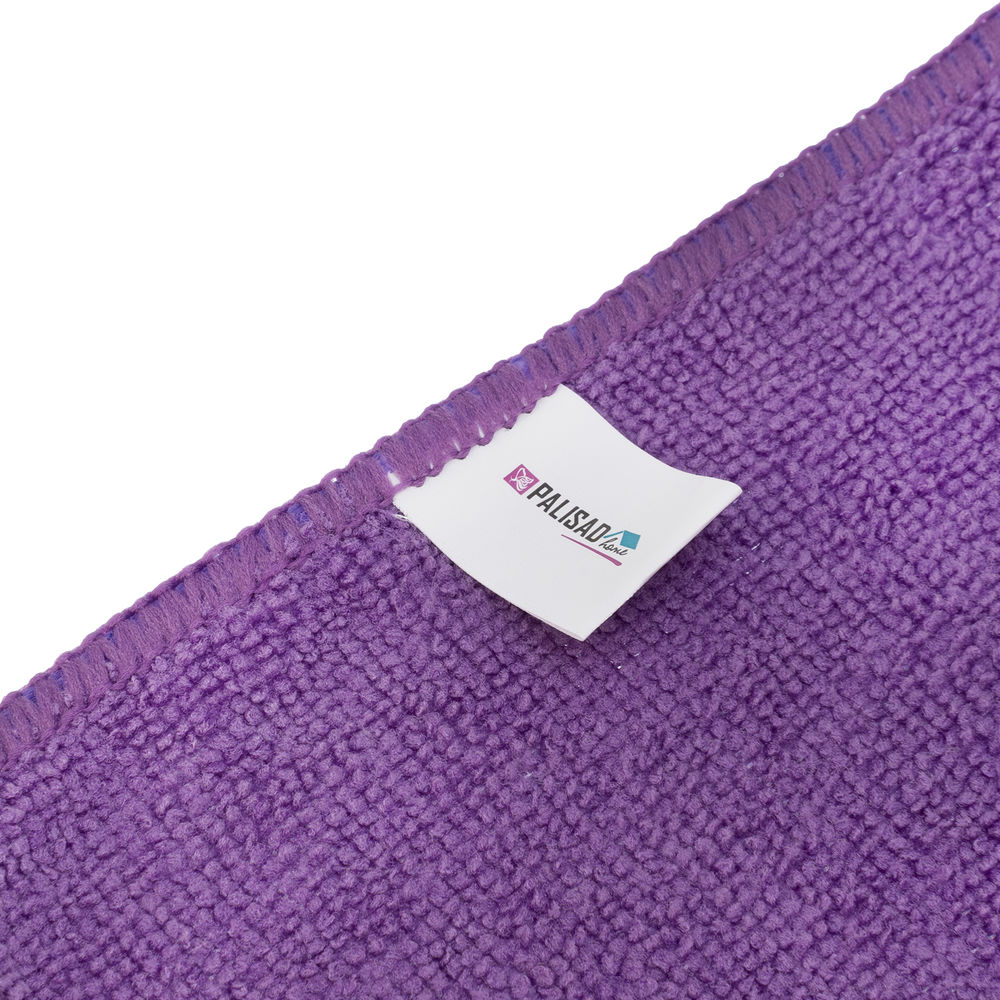 Салфетка из микрофибры для пола, 500 x 600 мм, фиолетовая, Home Palisad (923315)