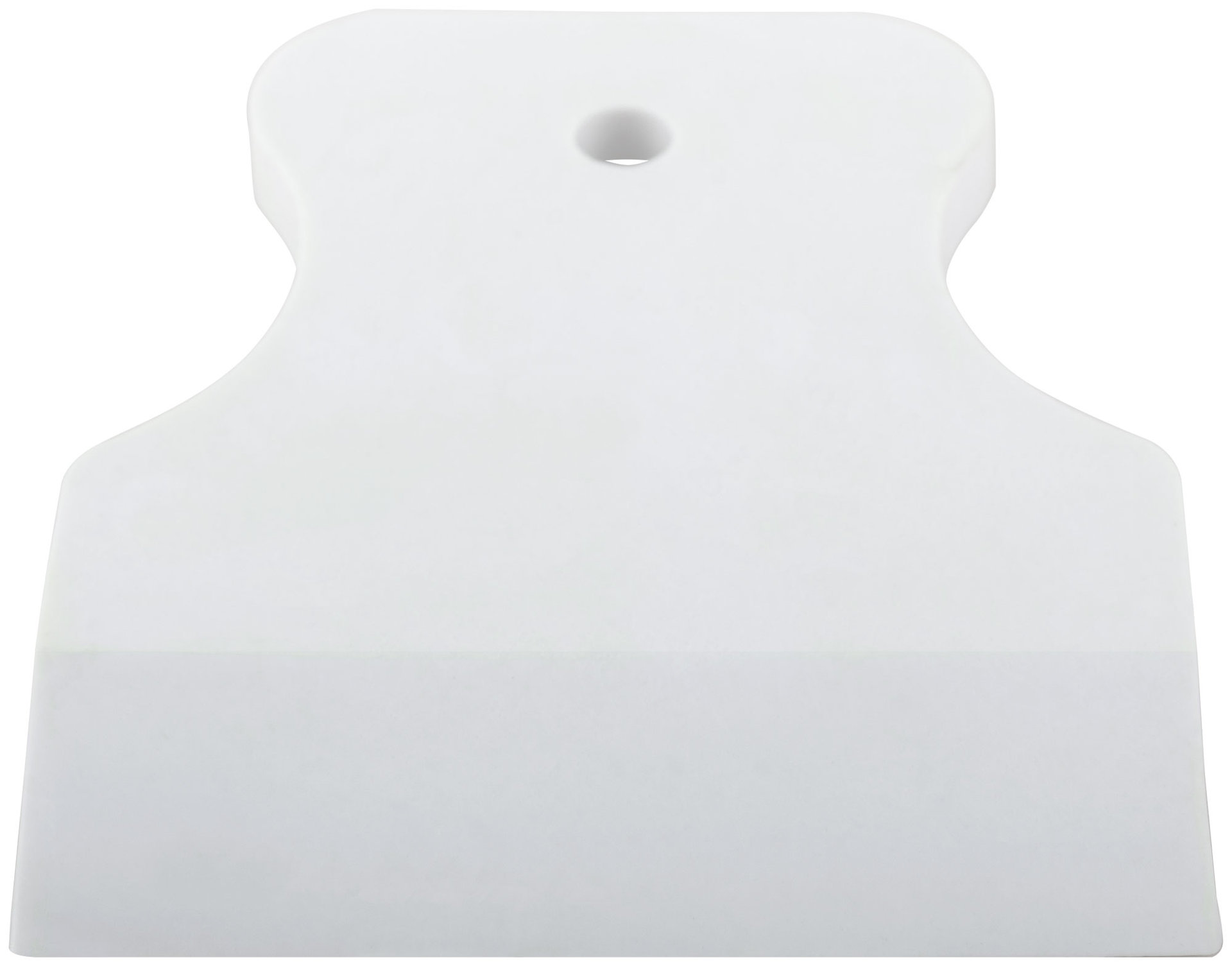 Шпатель резиновый белый 80 мм (06863)