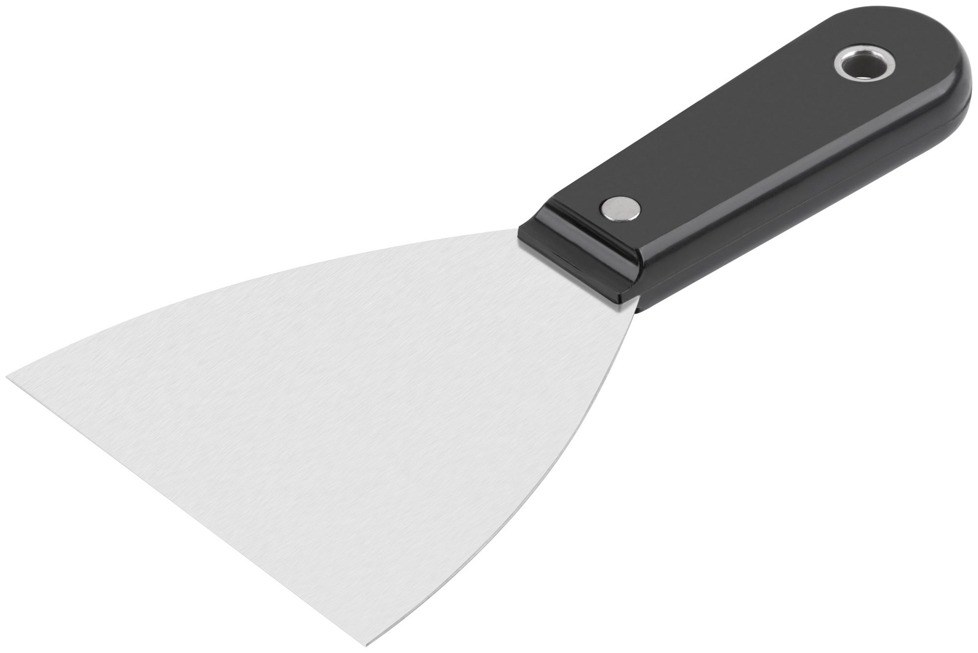 Шпатель с пластиковой ручкой полированный 4 (100 мм) (06290)