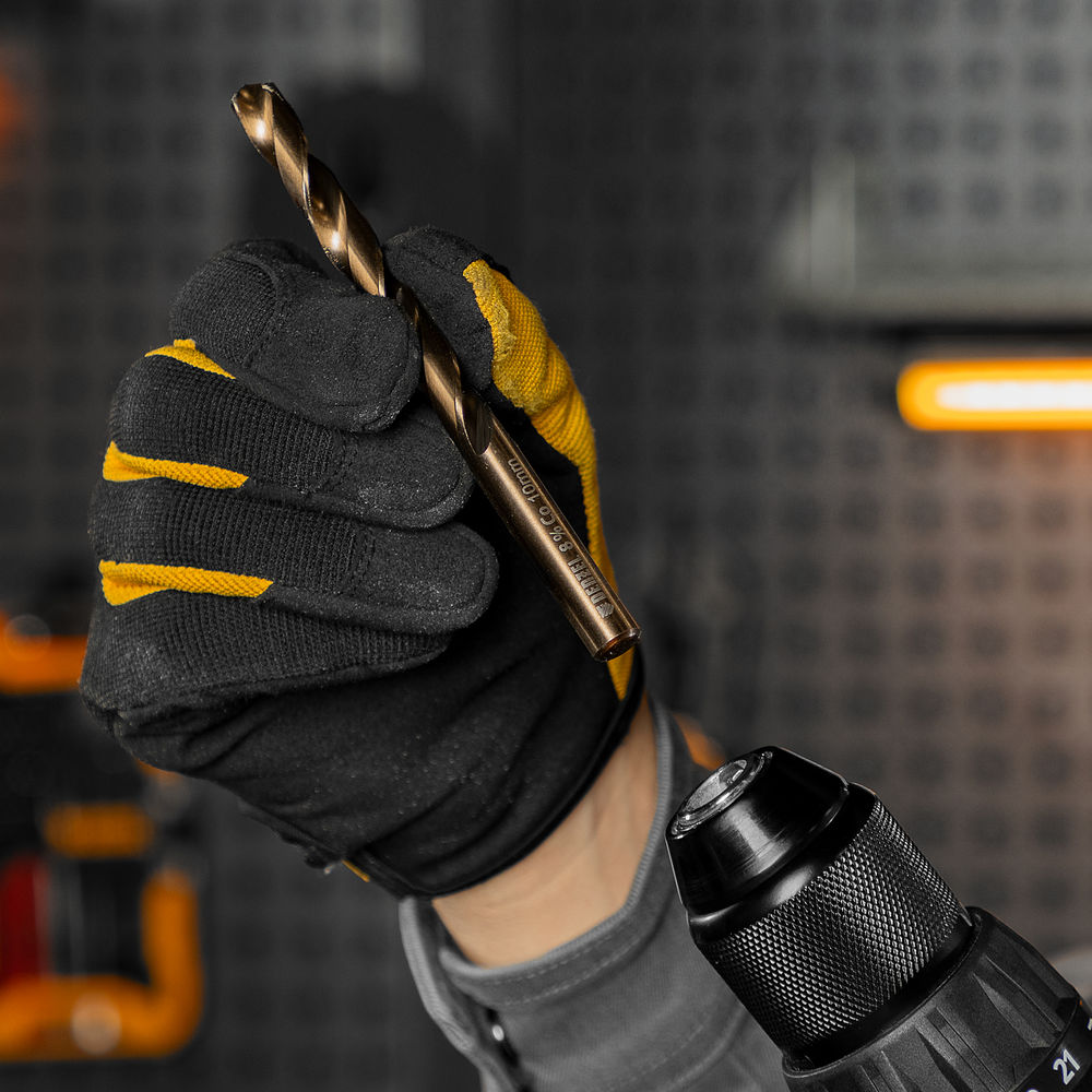 Сверло по металлу, 10 мм, HSS Co-8%// Denzel (71459)