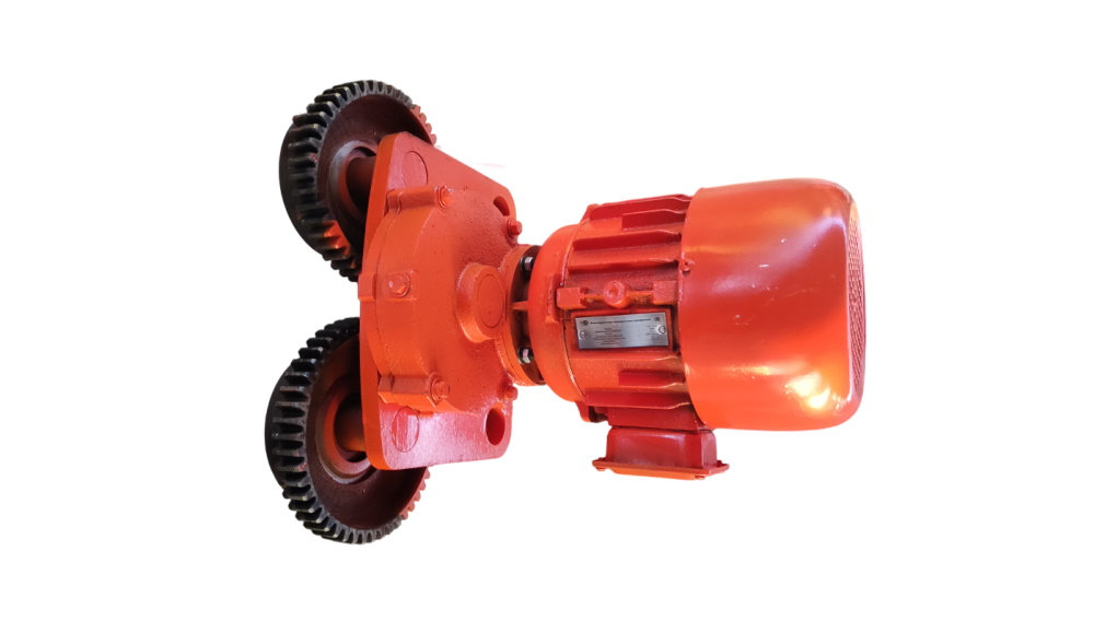 Тележка для балок подвесных концевых TOR 1-2-3 т 0,4кВт приводная (1004480)