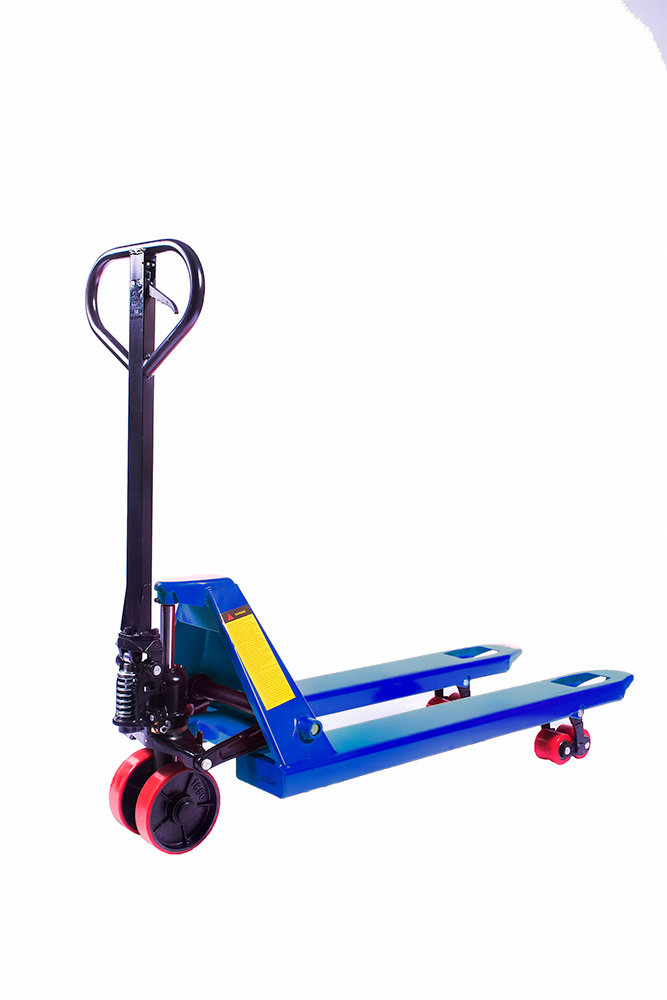 Тележка гидравлическая 2500 кг 1150 мм полиуретановые колеса TOR DF-III (1005377)