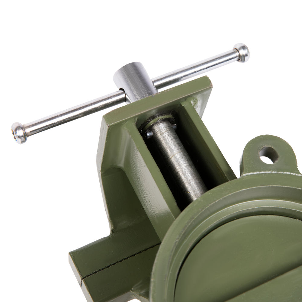 Тиски слесарные, 125 мм, стальные, поворотные Сибртех (18619)