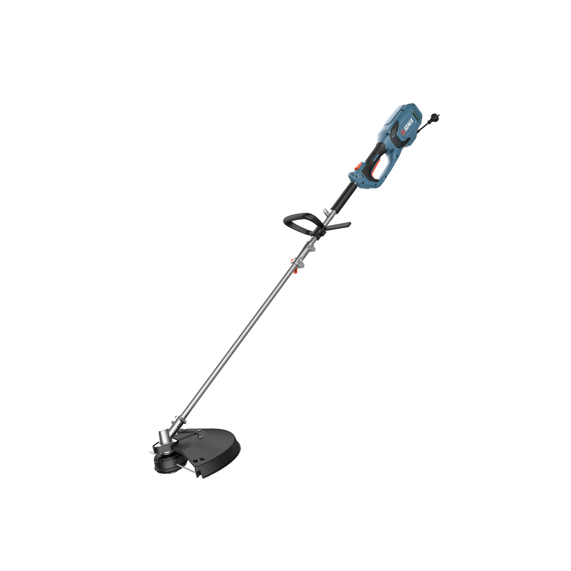 Триммер сетевой, 1200 Вт, 34 см (леска), 23 см (нож), D-рукоятка