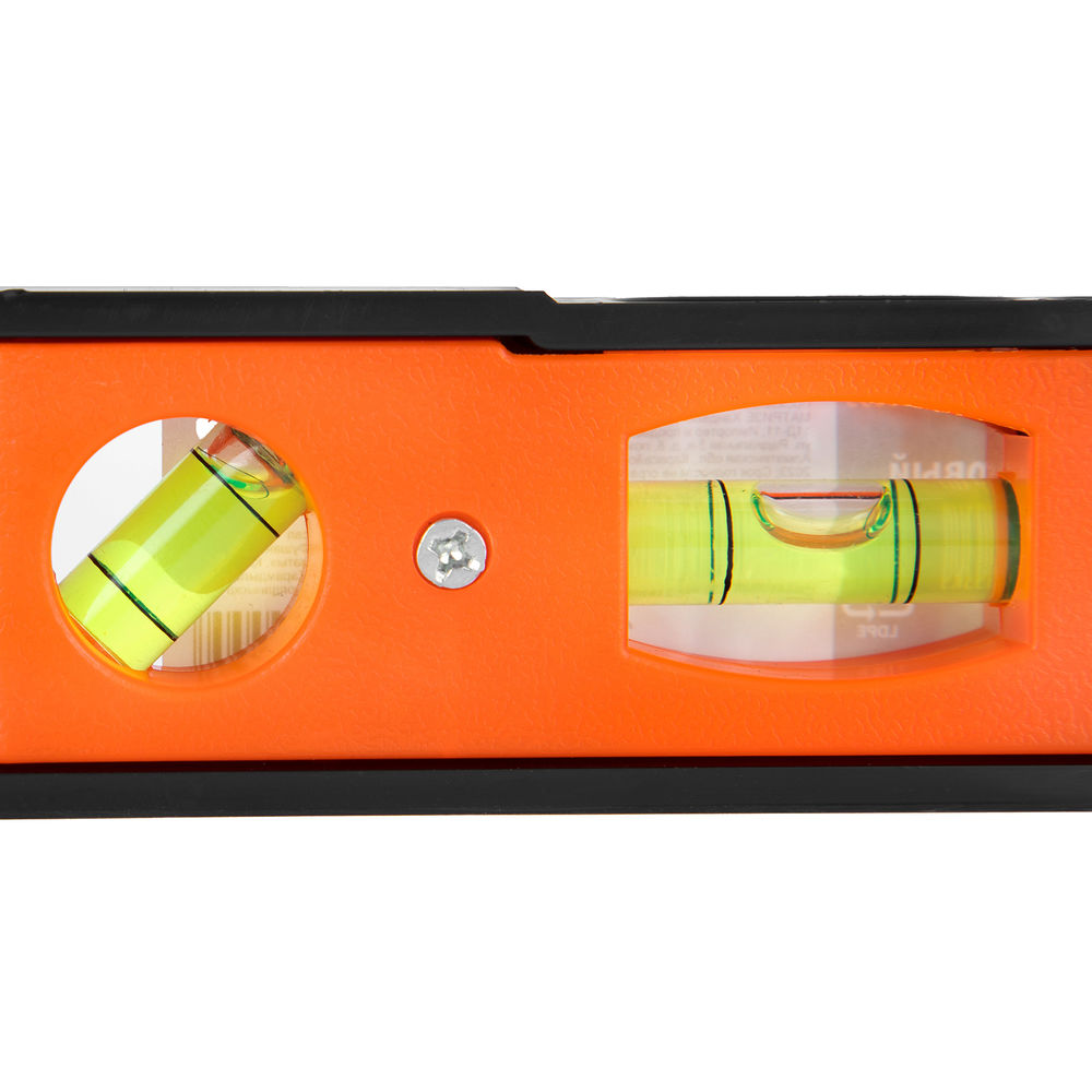 Уровень, 225 мм, 3 глазка, пластмассовый Торпедо (II) Sparta (346055)