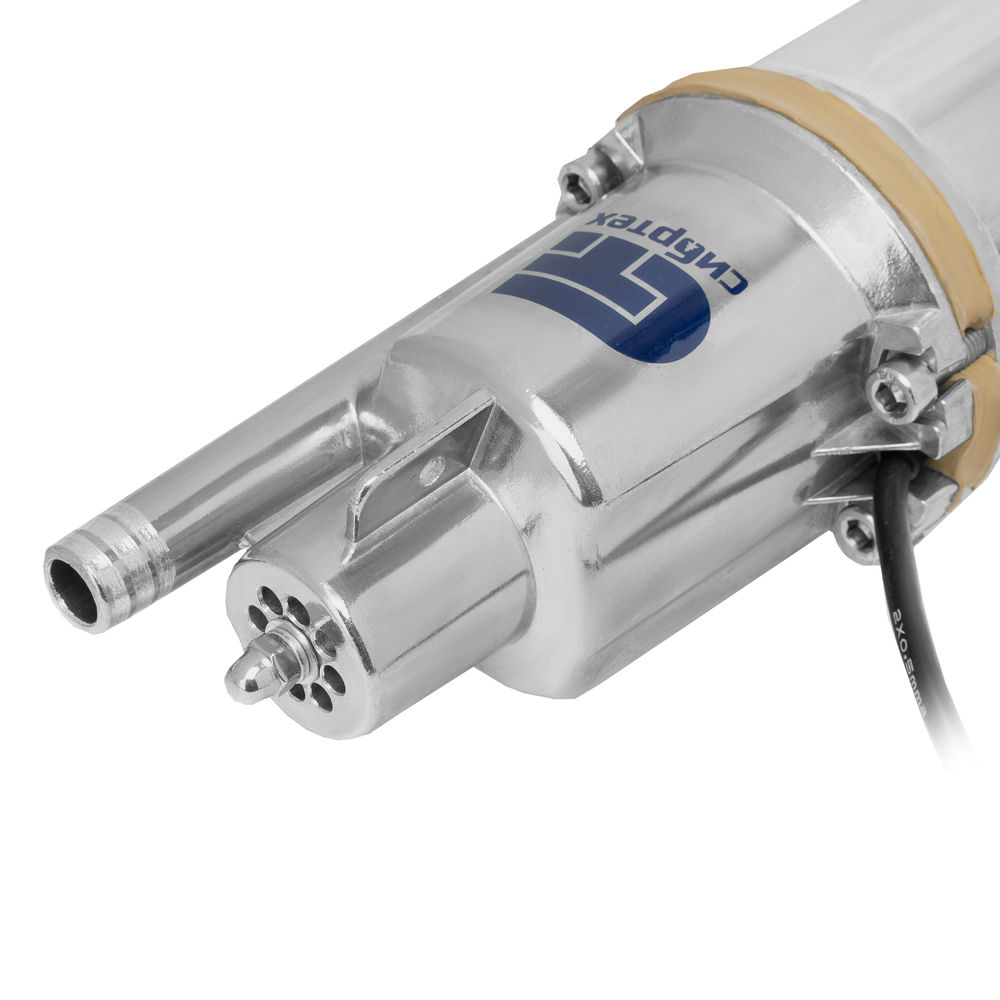 Вибрационный насос СВН300-25, верхний забор, 300 Вт, напор 75 м, 1200 л/ч, кабель 25 м Сибртех (99303)