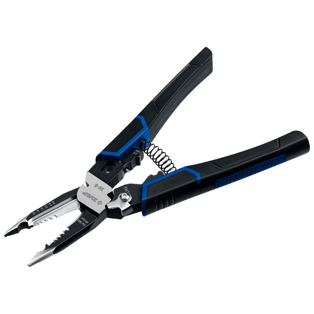 Клещи электромонтажные ЭК-6 6-в-1 210 мм ЗУБР Профессионал 23348