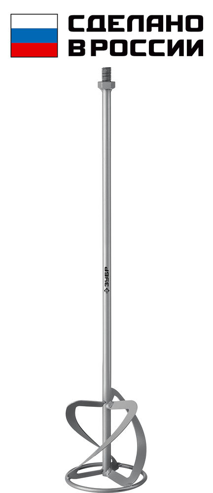 Насадка-миксер М14, d120 мм, для тяжелых растворов снизу-вверх ЗУБР МНТ-120