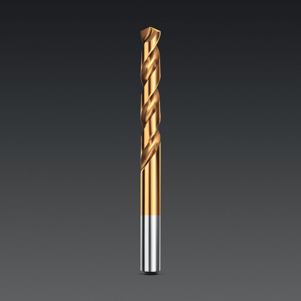 Набор сверл по металлу 25 шт (1-13 мм), сталь Р6М5, класс А, титановое покрытие, пласт.бокс ЗУБР ТИТАН 29617-H25