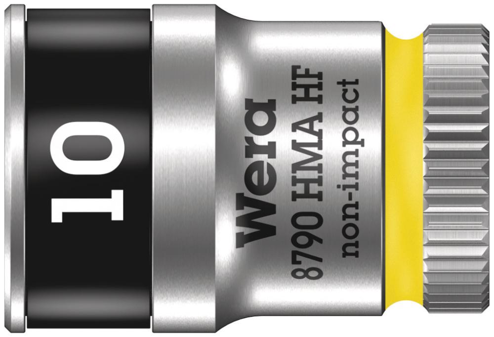 Головка торцевая 6-гранная 10 x 23 мм 1/4 с фиксацией Zyklop серия 8790 HMA HF Wera WE-003725