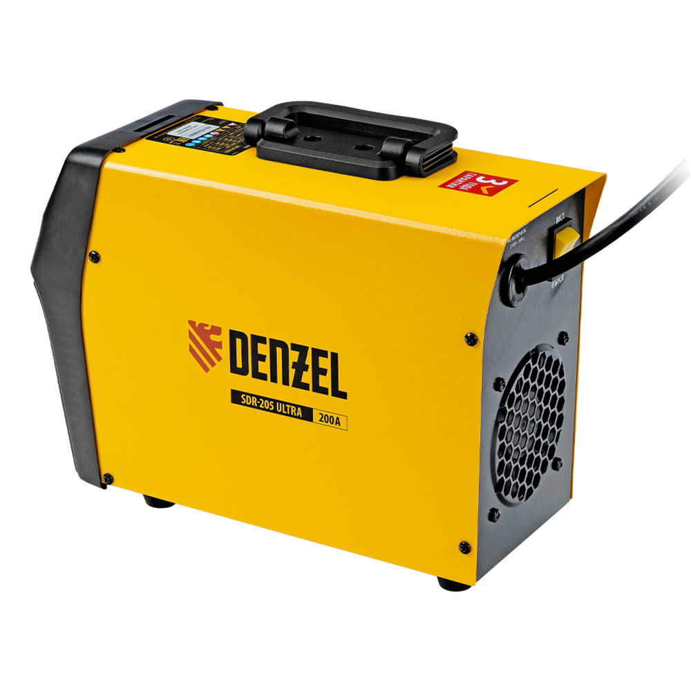 Аппарат инвертор. дуговой сварки SDR-205 Ultra, 200 А, ПВ 60% Denzel (94360)