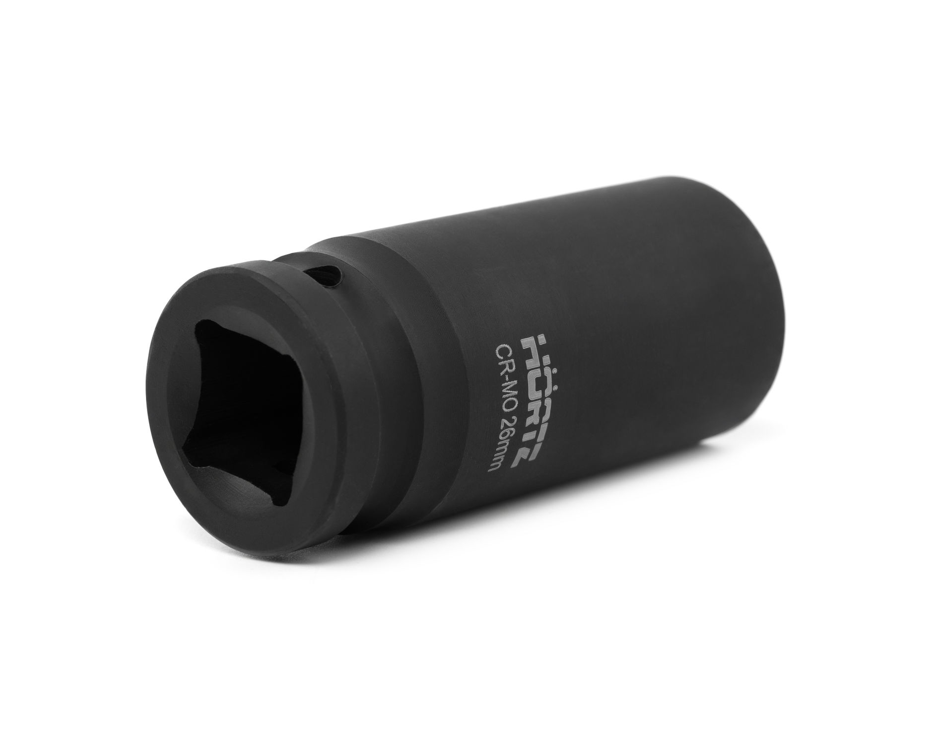 Головка торцевая сменная ударная глубокая 6-гранная (Cr-Mo) 26 3/4 L=90 мм HORTZ