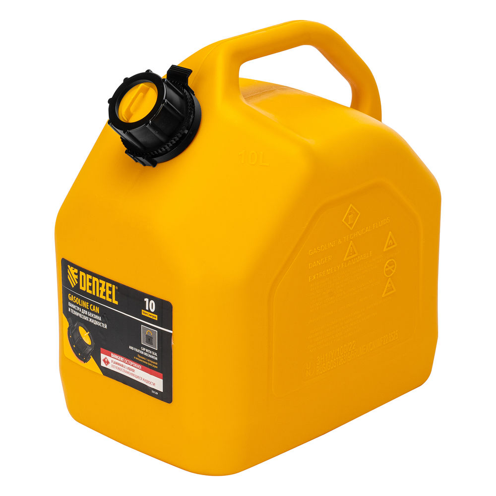 Канистра для ГСМ, премиум, 10л Denzel (53129)