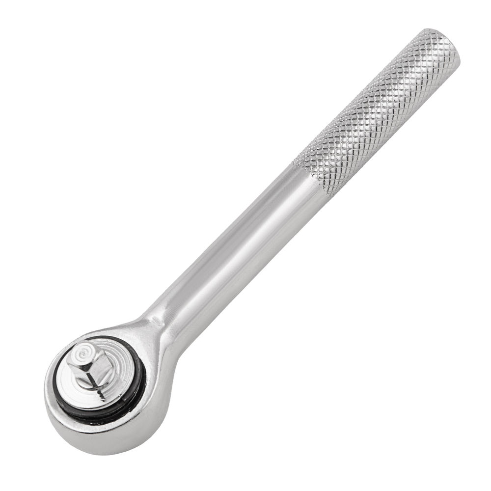 Ключ-трещотка 1/4, 45 зубьев, с переключателем, хром Sparta