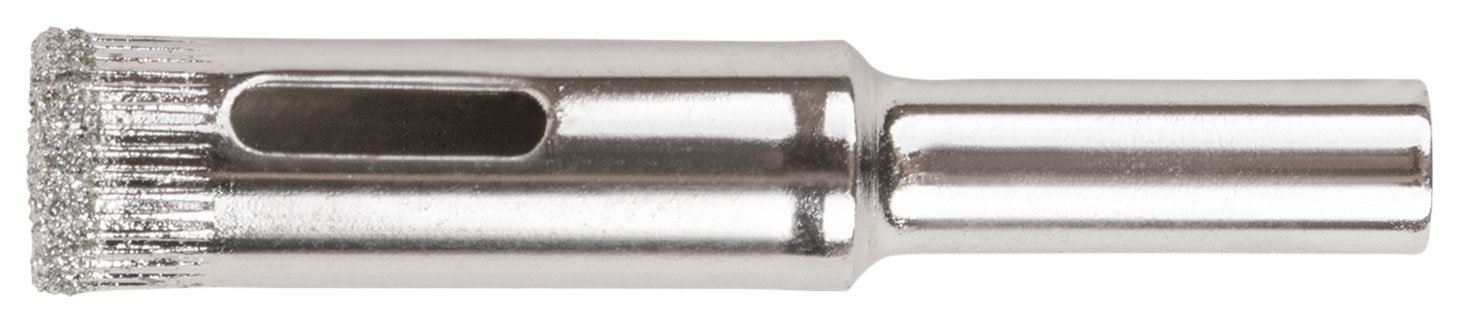 Коронка кольцевая по кафелю и стеклу алмазная 10х50 мм (16275)