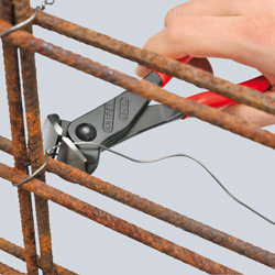 Кусачки торцевые, 200 мм, фосфатированные, обливные ручки (KN-6801200)