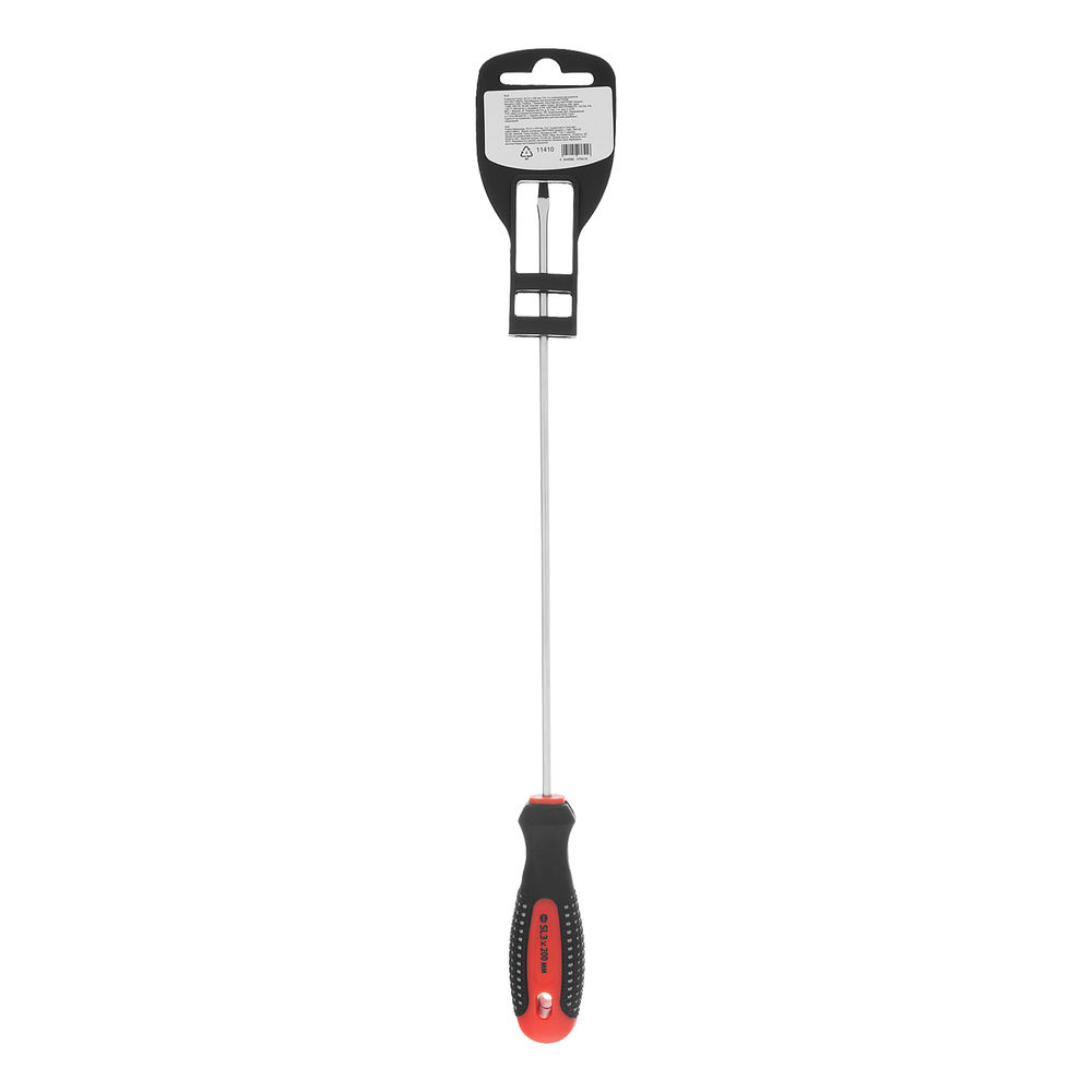 Отвертка Fusion, SL3 х 200 мм, CrV, трехкомпонентная рукоятка Anti slip Matrix