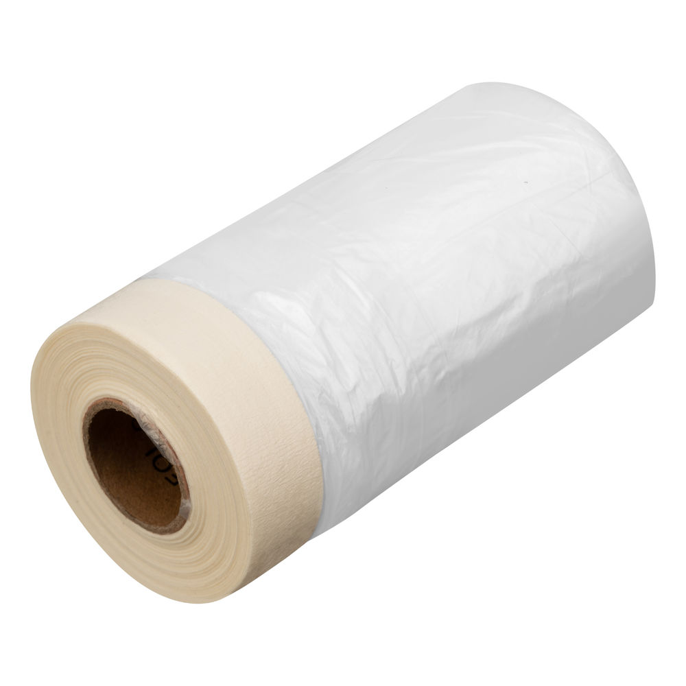 Пленка защитная с клеящей лентой, 550 мм х 15 м Matrix (88750)