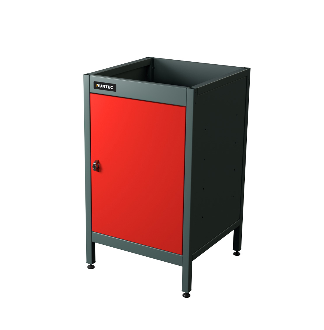 Тумба с дверью красный RUNTEC TS0-7016-3020