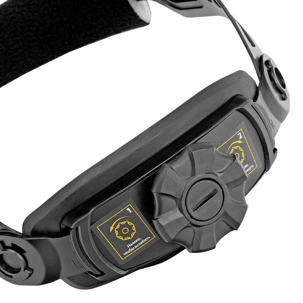 Щиток защитный лицевой (маска сварщика) F9, см. окно 100x60, Real Color, DIN 4-8/9-13// Denzel (89718)