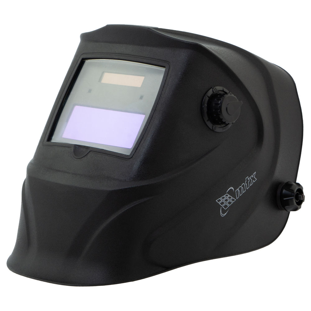 Щиток защитный лицевой (маска сварщика) MTX-200AF, размер см. окна 90х35, DIN 4/9-13 MTX (89190)