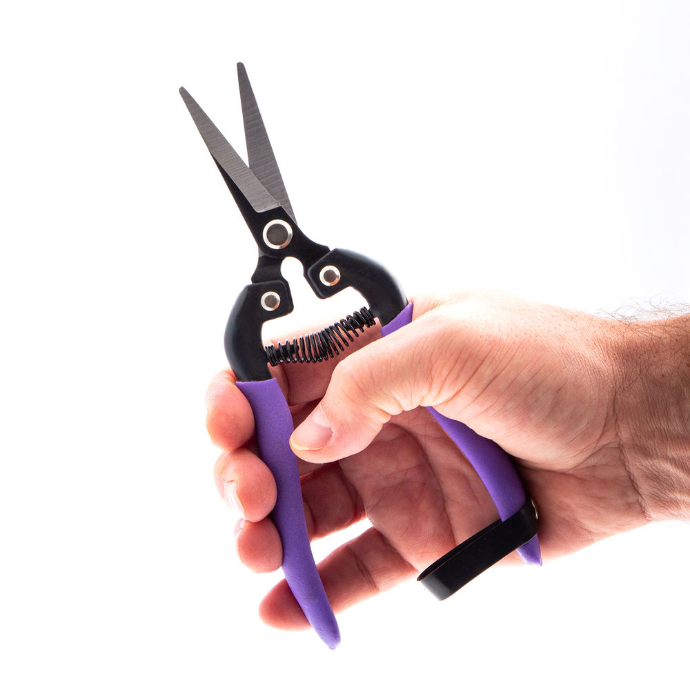 Секатор цветочный, 180 мм, металлические обрезиненные рукоятки, Palisad (60554)