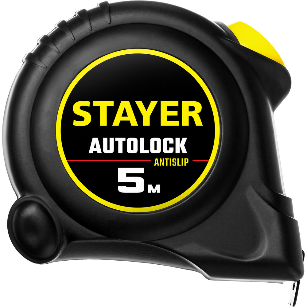 Рулетка с автостопом AutoLock 5 м х 19 мм STAYER 2-34126-05-19
