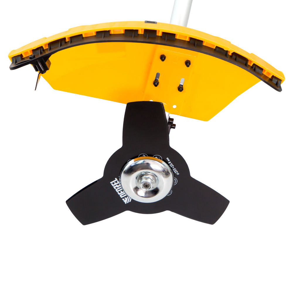 Триммер бензиновый DR-43S, 43 см3, разъемная штанга, состоит из 2 частей Denzel (96274)