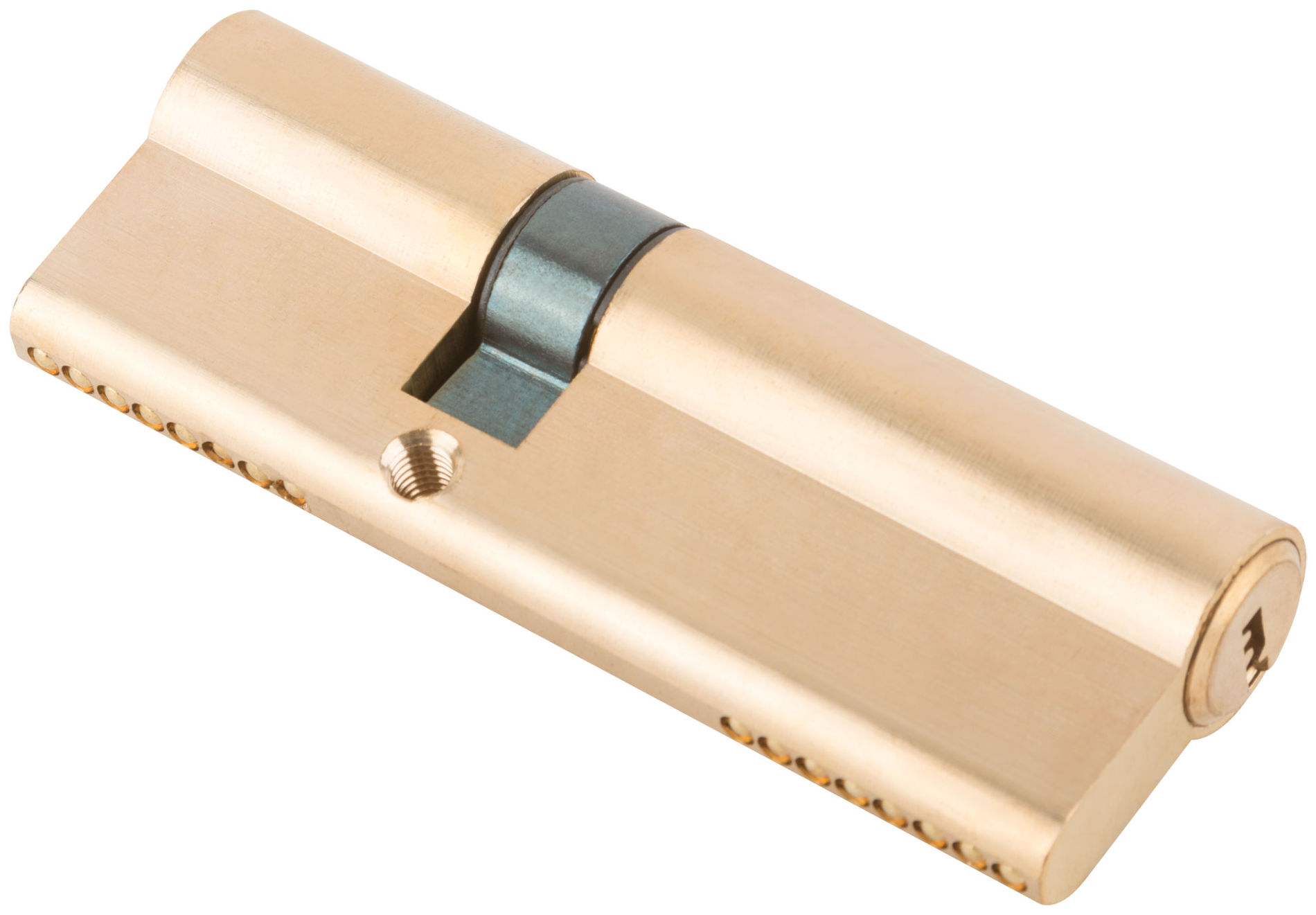 Цилиндровый механизм с перекодировкой ключей ( Аллюр ) 90 мм, ключ-ключ, золото (67258)