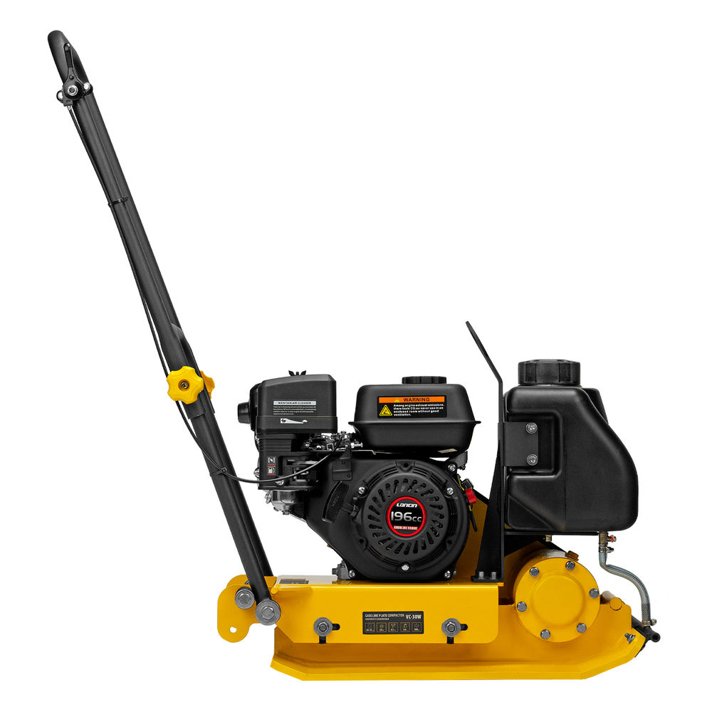 Виброплита бензиновая VC-30W, 30 кН, 60*45 см, 196 см3, бак для воды Denzel (97042)