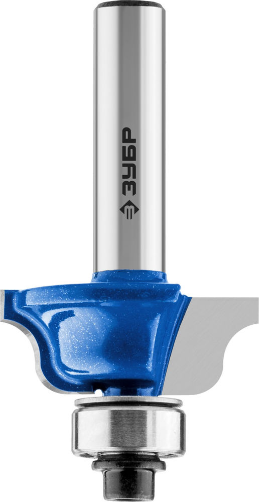 Фреза кромочная калевочная №6 28.6?12 мм радиус 4 мм ЗУБР Профессионал 28707-28.6