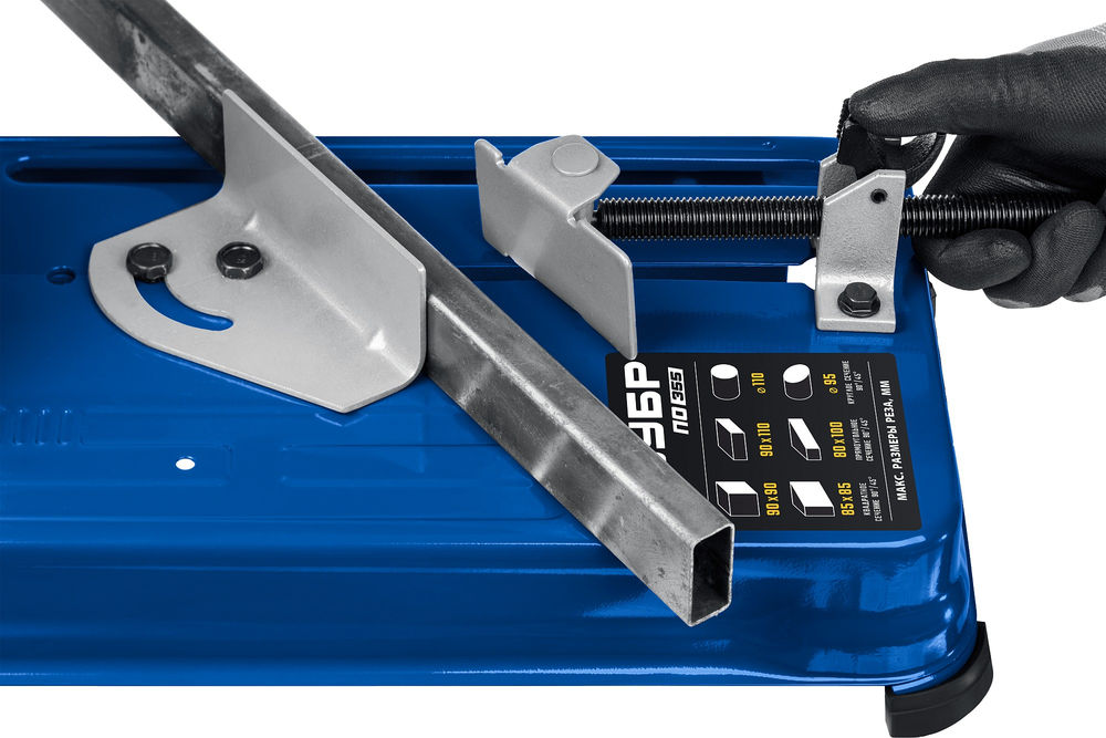 Пила отрезная (монтажная) по металлу 355 мм 2400 Вт абразив Профессионал ЗУБР ПО-355