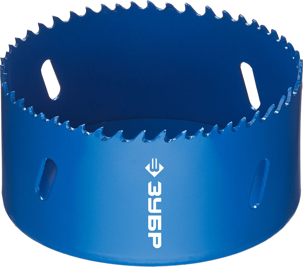 Коронка биметаллическая 89 мм, сталь Р6М5 ЗУБР 29531-089_z01