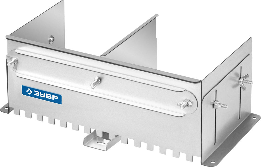 Гребёнка раздвижная для плитки зуб 10 x 10 мм, до 600 мм, оцинкованная сталь ЗУБР ПРОФЕССИОНАЛ 08045-10