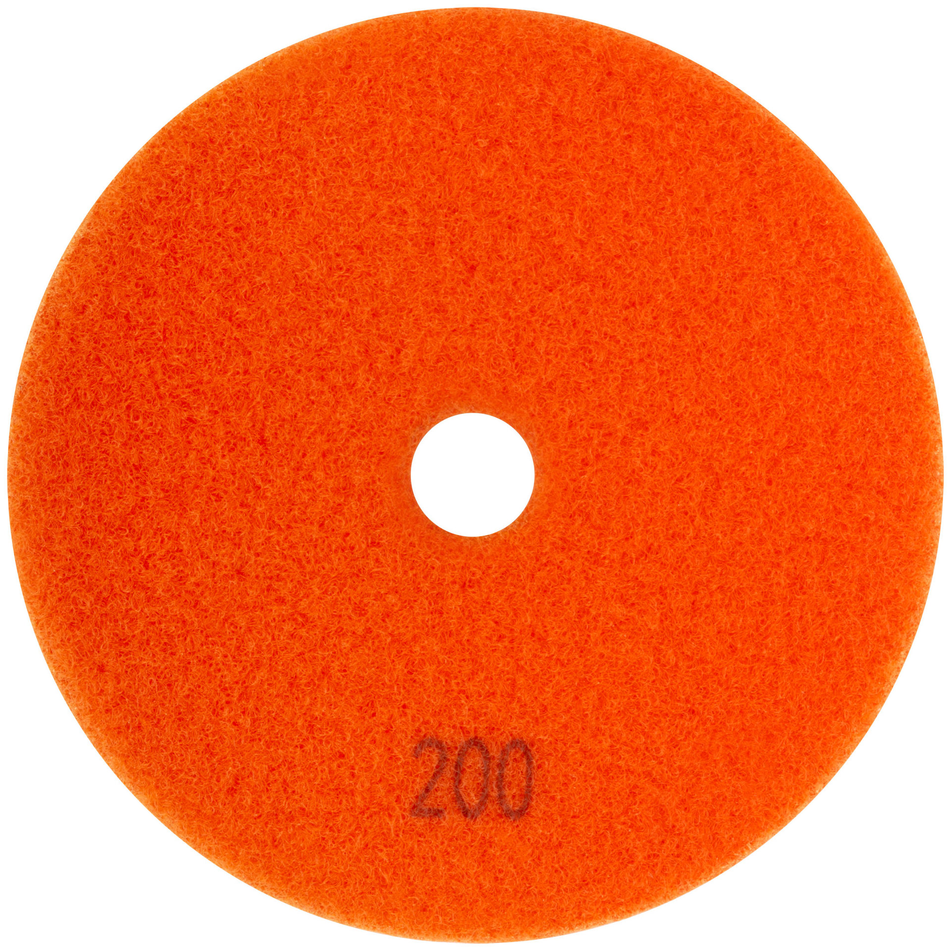 Алмазный гибкий шлифовальный круг АГШК (липучка), влажное шлифование, 125 мм, Р 200 (39883)