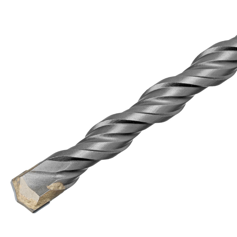 Бур по бетону, двойная спираль, три пылеотводящие кромки, 10 x 160 мм DENZEL (705016)