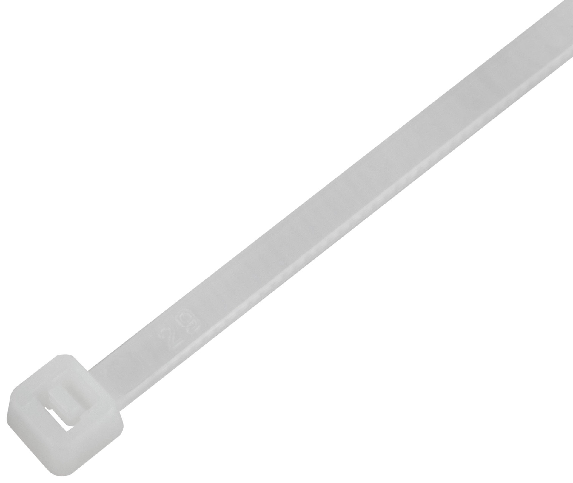 Хомуты нейлоновые для проводов, белые 100 шт., 3,6х150 мм (60368)