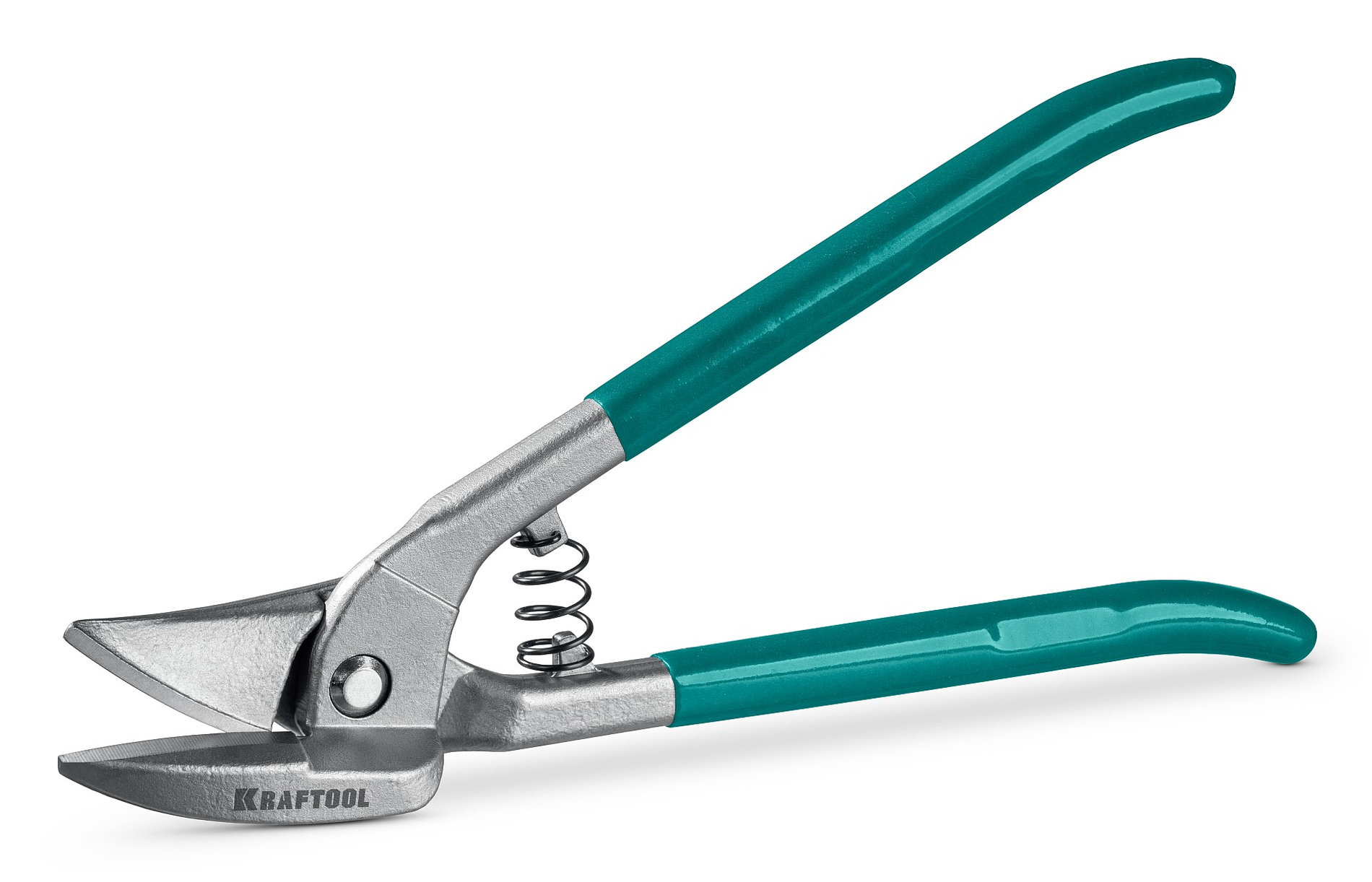 KRAFTOOL IDEAL левые 280 мм фигурные цельнокованые ножницы по металлу (23009-L)