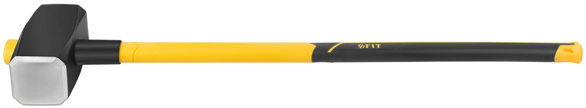 Кувалда кованая, фиберглассовая обратная усиленная ручка 900 мм,10 кг