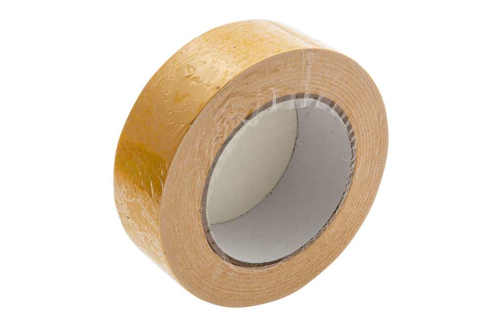 Лента клейкая двусторонняя, 38 мм х 25 м, на тканевой основе Сибртех (888115)