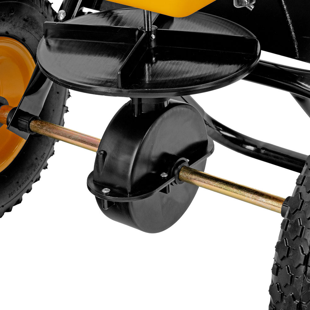 Механическая сеялка на колесах, 45 л Denzel (63951)