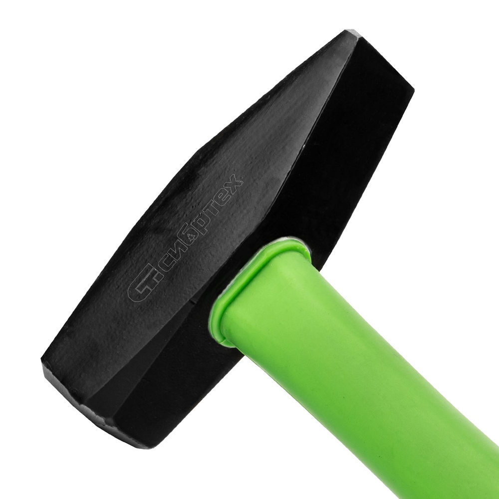 Молоток слесарный, 1000 г, фибергласовая обрезиненная рукоятка Сибртех (10329)