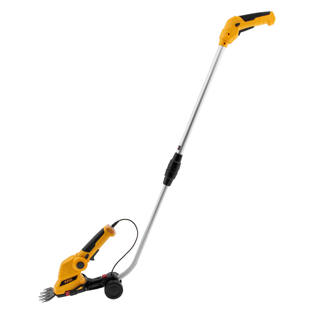 Ножницы-кусторез с телескопической штангой аккумуляторные G801E с акк. 7.2В Li-Ion 1.5 Ач Denzel (96815)